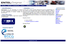 Tablet Screenshot of entelcompras123.cl